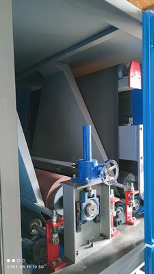 圣凯德3.9吨金属宽带砂光机用于抛光/精加工/除渣