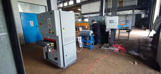 圣凯德1000系列铝脱毛机紧凑型43宽皮带磨砂机