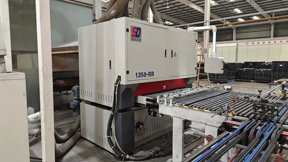 圣凯德380V50赫兹边缘绕边脱毛机2头用于抛光/精加工